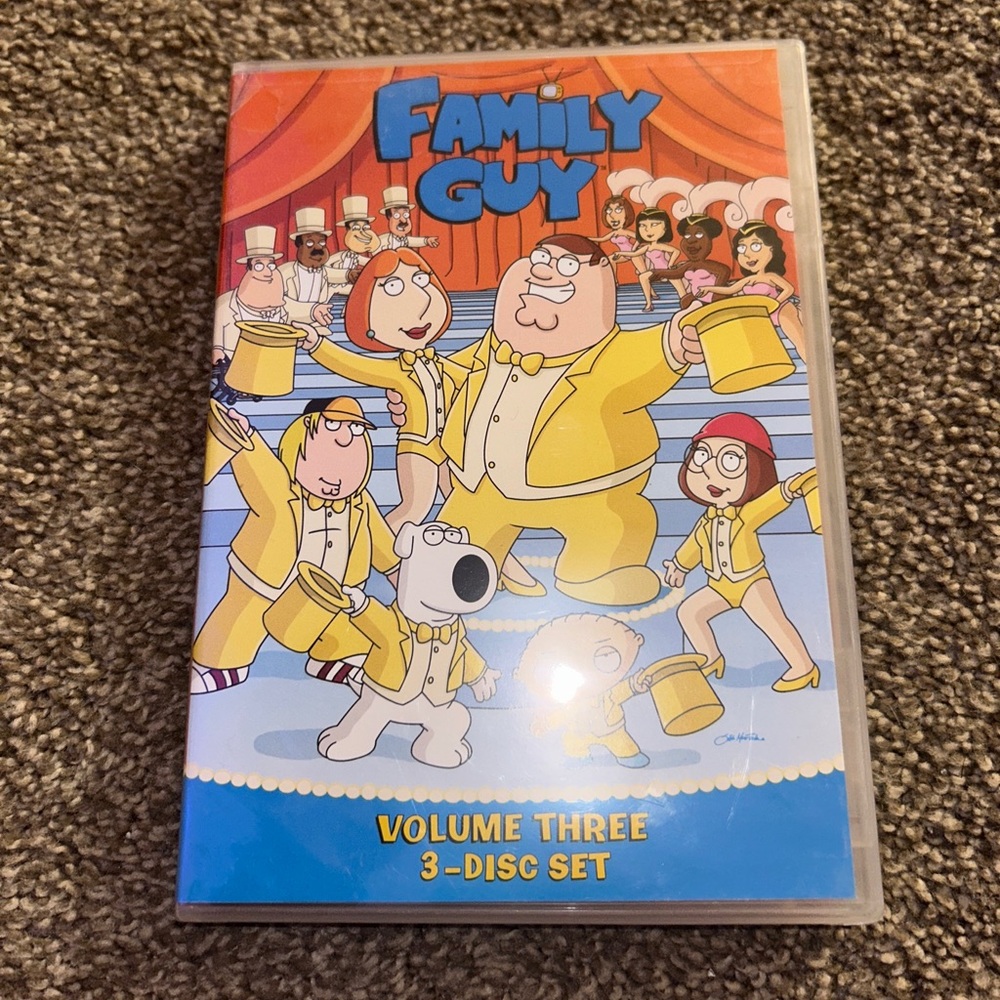 Family guy volume 3 dvd